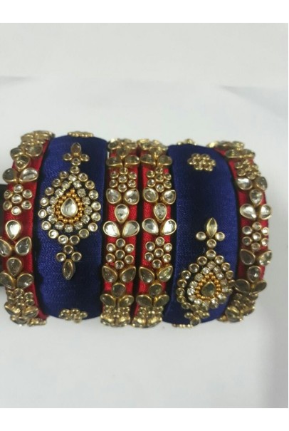 Bangle Set - Navy Blue